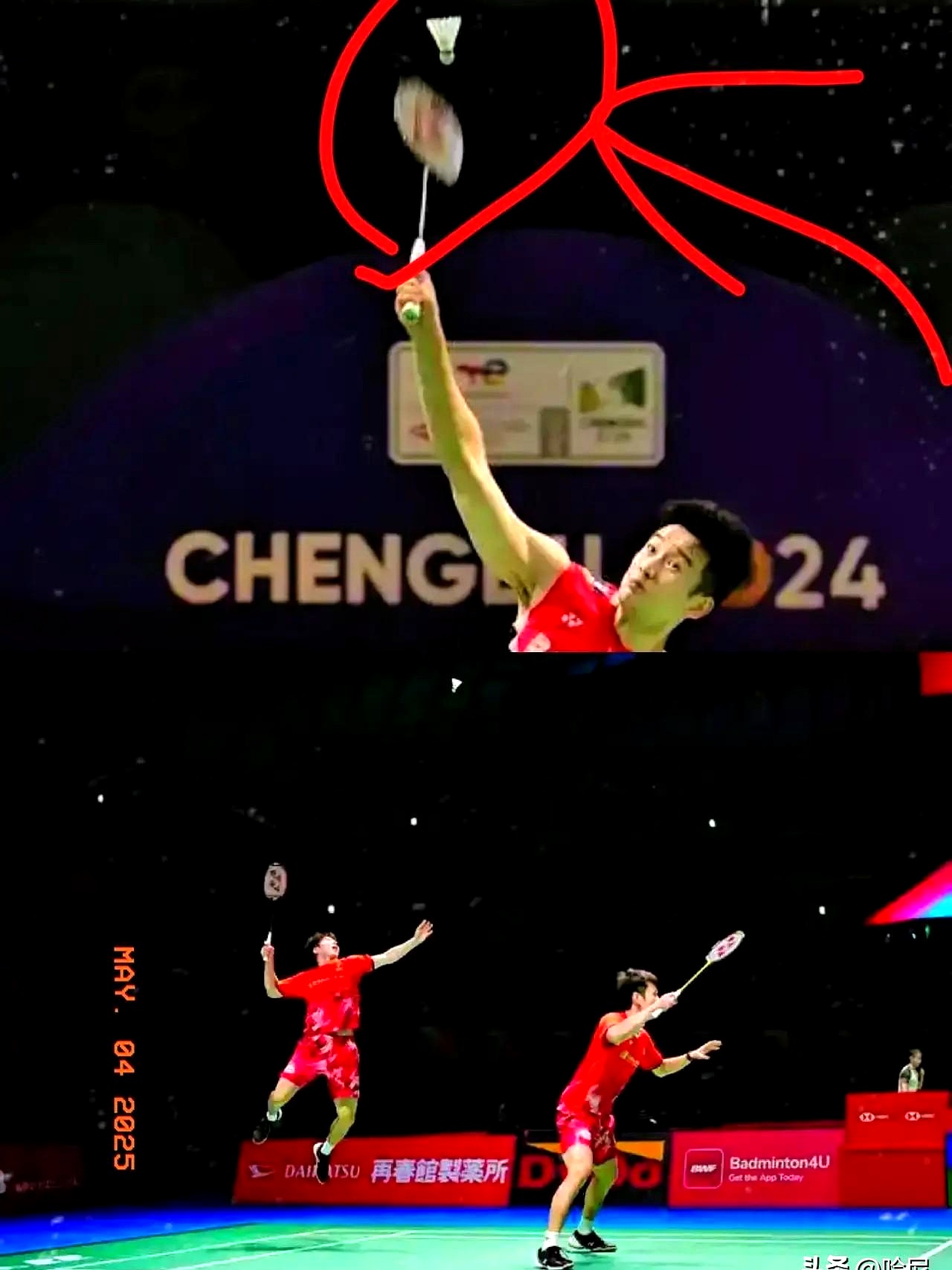 包含泰国羽毛球队横扫韩国羽毛球队，安赛龙绝境逆转的词条